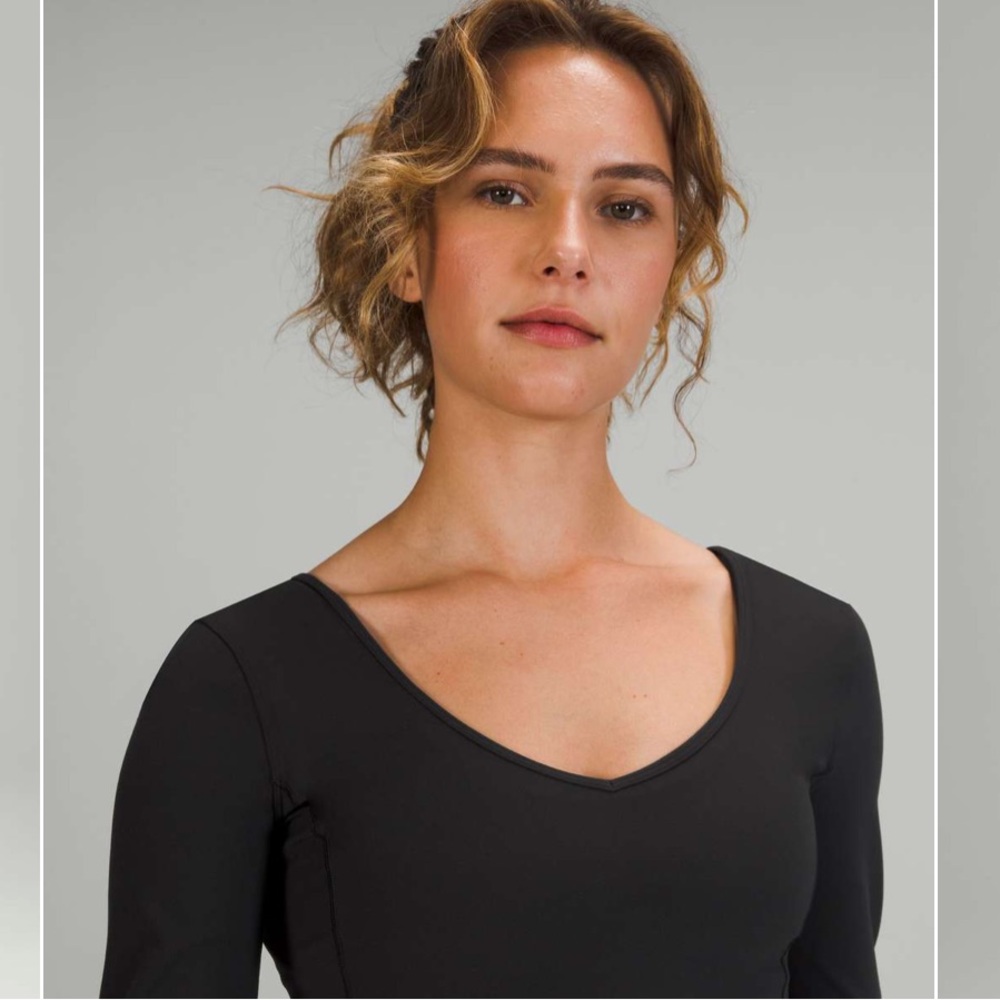 Lululemon Align Long Sleeve Top, Black - Picture 4 of 13